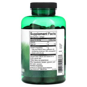 Thực phẩm bổ sung Swanson Tonalin CLA 1.000 mg 180 Softgels 087614040677
