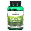 Thực phẩm chức năng Swanson Turkey Tail Mushroom 120 Capsules 087614141503