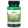 Thực phẩm chức năng Swanson Turmeric & Bromelain 60 Capsules 087614114125