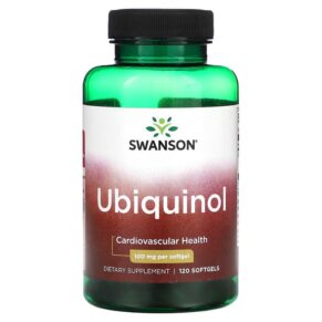 Thực phẩm chức năng Swanson Ubiquinol 100 mg 120 Softgels 087614029375