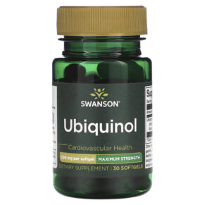 Thực phẩm chức năng Swanson Ubiquinol Maximum Strength 200 mg 30 Softgels 087614024608