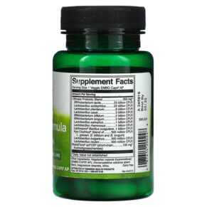 Thực phẩm bổ sung Swanson Ultimate Probiotic Formula 30 Veggie Embo Caps Ap 087614200248