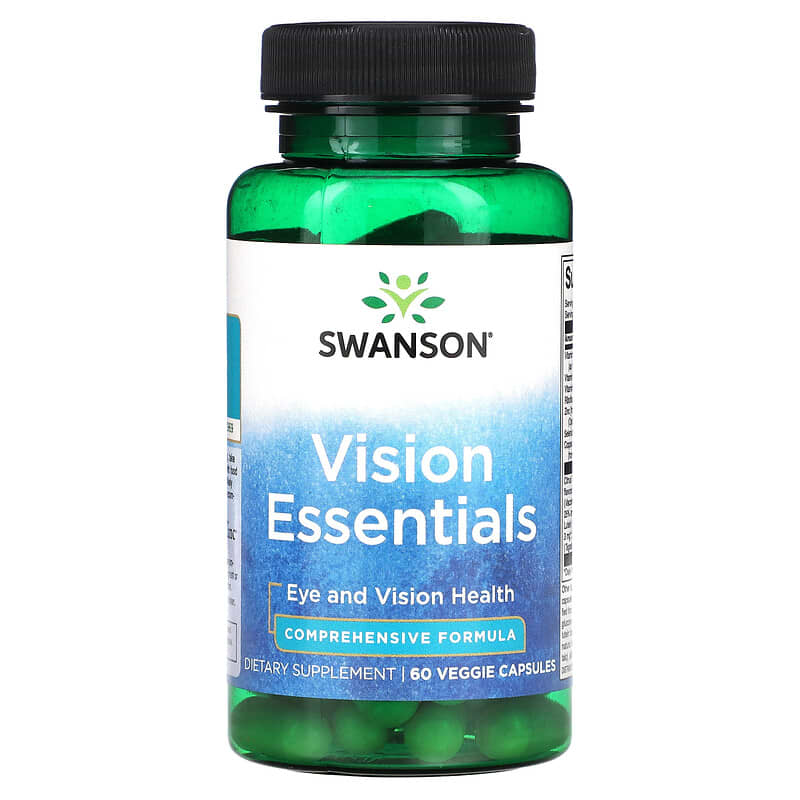 Swanson Vision Essentials 60 Veggie Capsules 8 Thực phẩm chức năng Swanson Vision Essentials 60 Veggie Capsules 087614070971