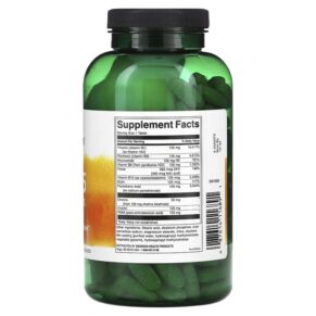 Thực phẩm bổ sung Swanson Vitamin B-125 Complex High Potency 250 Tablets 087614116891