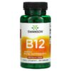 Swanson Vitamin B12 500 mcg 260 Capsules 4 Thực phẩm chức năng Swanson Vitamin B12 500 mcg 260 Capsules 087614010311