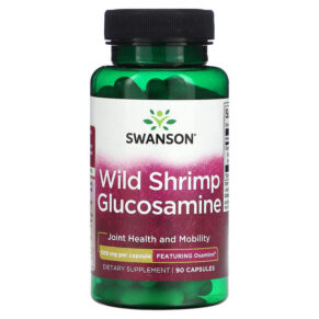Thực phẩm chức năng Swanson Wild Shrimp Glucosamine 500 mg 90 Capsules 087614028286