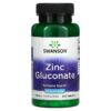 Thực phẩm chức năng Swanson Zinc Gluconate 30 mg 250 Tablets 087614012032