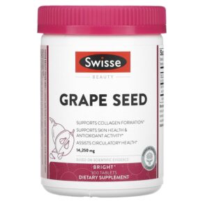 Thực phẩm chức năng Swisse Grape Seed 14.250 mg 300 Tablets 850000148215