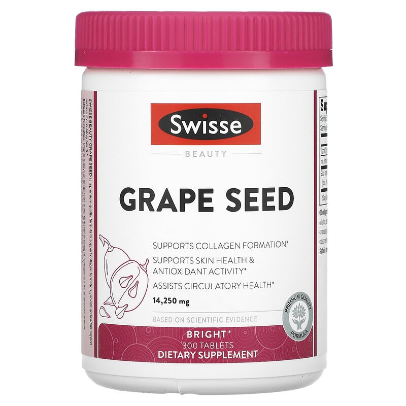 Swisse Grape Seed 14.250 mg 300 Tablets 8 Thực phẩm chức năng Swisse Grape Seed 14.250 mg 300 Tablets 850000148215
