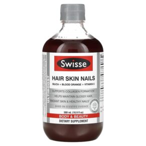 Thực phẩm chức năng Swisse Hair Skin Nails Liquid 16.9 fl oz (500 ml) 850000148550