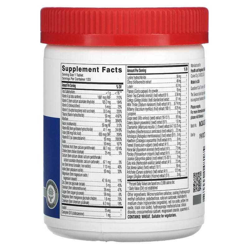 Swisse Women's Multivitamin 120 Tablets 2 Thực phẩm bổ sung Swisse Women's Multivitamin 120 Tablets 850000148185