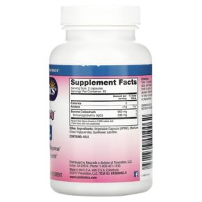 Thực phẩm bổ sung Symbiotics Colostrum High-IG 120 Veg Capsules 647303010062