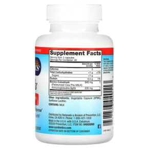 Thực phẩm bổ sung Symbiotics Colostrum Plus 60 Veg Capsules 647303040113