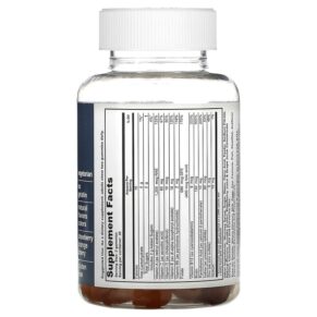 Thực phẩm bổ sung T-RQ Adult Gummy Multi-Vitamin Complete Strawberry Orange Cherry 60 Gummies 835776001049