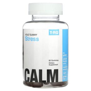 Thực phẩm chức năng T-RQ Adult Gummy Stress Raspberry Sweet Tea 60 Gummies 835776001155