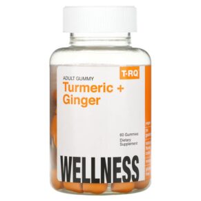 Thực phẩm chức năng T-RQ Adult Gummy Turmeric + Ginger Mango 60 Gummies 835776001391