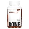 Thực phẩm chức năng T-RQ Adult Gummy Vitamin D3 Bone Peach Mango Strawberry 60 Gummies 835776001308