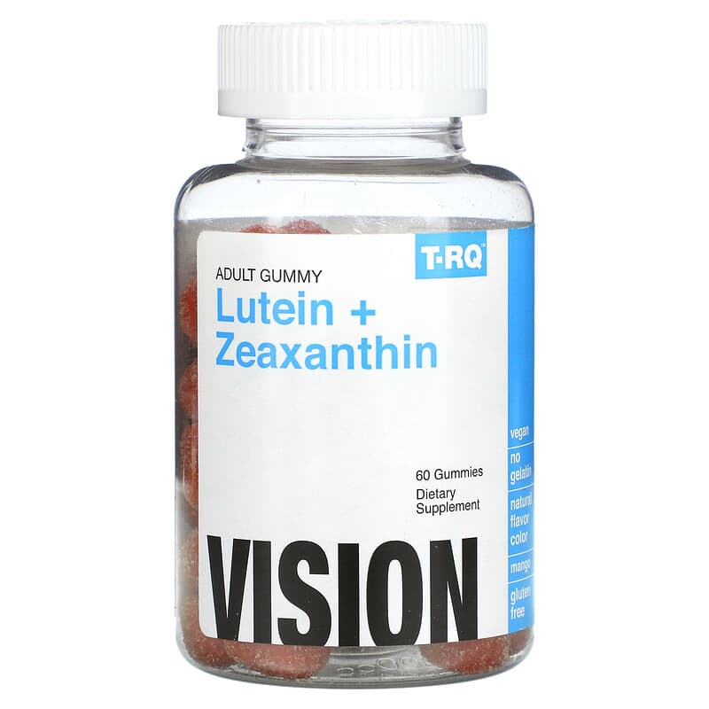 T-RQ Lutein + Zeaxanthin Adult Gummy Mango 60 Gummies 8 Thực phẩm chức năng T-RQ Lutein + Zeaxanthin Adult Gummy Mango 60 Gummies 835776001056