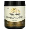 Thực phẩm chức năng Terra Origin Collagen +Protein Bone Broth Chocolate 18.27 oz (518 g) 857668007113