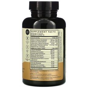 Thực phẩm bổ sung Terra Origin Healthy Gut Capsules with Immunity Boost Vitamin C & D 90 Capsules 857668007465