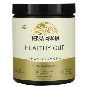 Thực phẩm chức năng Terra Origin Healthy Gut Honey Lemon 8.16 oz (232 g) 857668007311