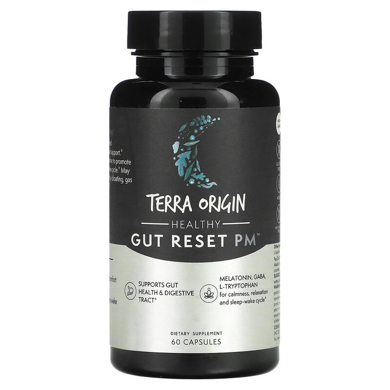 Terra Origin Healthy Gut Reset PM 60 Capsules 8 Thực phẩm chức năng Terra Origin Healthy Gut Reset PM 60 Capsules 857668007984