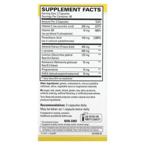 Thực phẩm bổ sung Terry Naturally Adrenaplex Maximum Adrenal Support 120 Capsules 367703370022