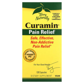 Thực phẩm chức năng Terry Naturally Curamin Pain Relief 120 Capsules 367703102203