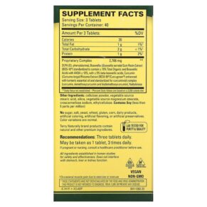 Thực phẩm bổ sung Terry Naturally Curamin Pain Relief Extra Strength 120 Tablets 367703112028