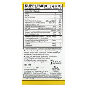 Thực phẩm bổ sung Terry Naturally Hair Renew Formula 60 Softgels 367703210069