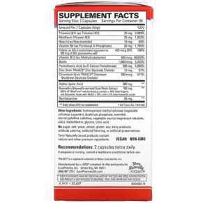 Thực phẩm bổ sung Terry Naturally Healthy Feet & Nerves 120 Capsules 367703342029