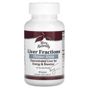 Thực phẩm chức năng Terry Naturally Liver Fractions 90 Capsules 367703200893