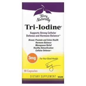 Thực phẩm chức năng Terry Naturally Tri-Iodine 3 mg 90 Capsules 367703420093