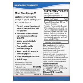 Thực phẩm bổ sung Terry Naturally Vectomega 60 Tablets 367703199968