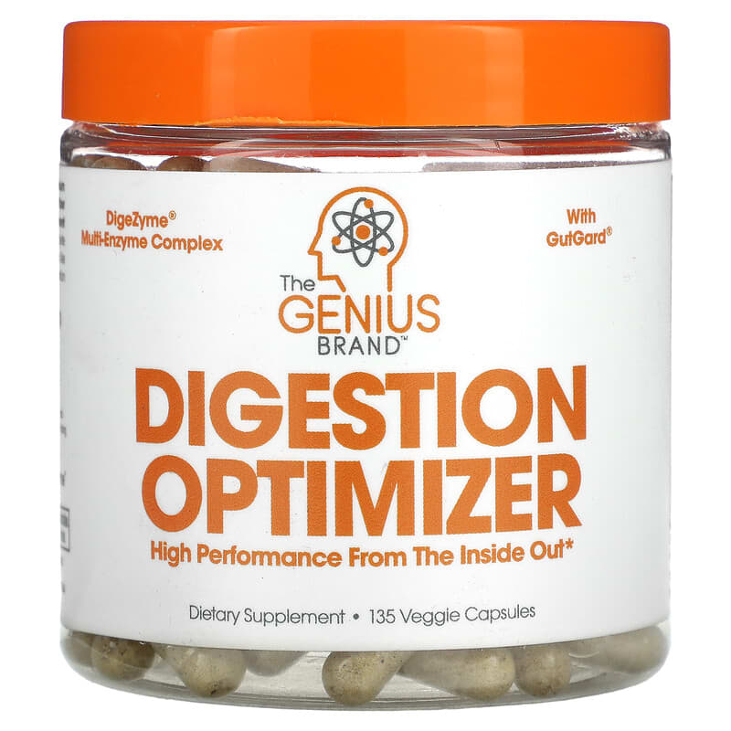 The Genius Brand Digestion Optimizer 135 Veggie Capsules 8 Thực phẩm chức năng The Genius Brand Digestion Optimizer 135 Veggie Capsules 850098008248