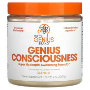 Thực phẩm chức năng The Genius Brand Genius Consciousness Mango 2.72 oz (77 g) 850098008903