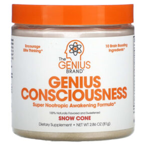 Thực phẩm chức năng The Genius Brand Genius Consciousness Snow Cone 2.86 oz (81 g) 810037681123