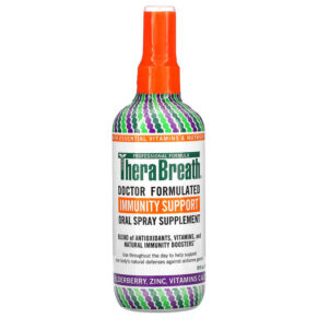 Thực phẩm chức năng TheraBreath Immunity Support Oral Spray Supplement 10 fl oz (296 ml) 697029633953