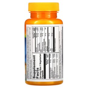 Thực phẩm bổ sung Thompson B50 Complex 60 Vegetarian Capsules 031315196805