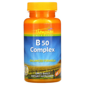 Thực phẩm chức năng Thompson B50 Complex 60 Vegetarian Capsules 031315196805