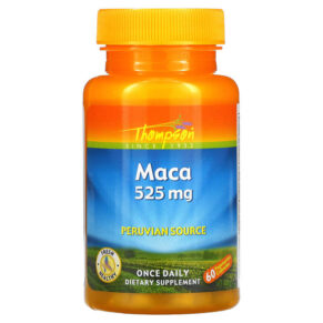 Thực phẩm chức năng Thompson Maca 525 mg 60 Vegetarian Capsules 031315191121