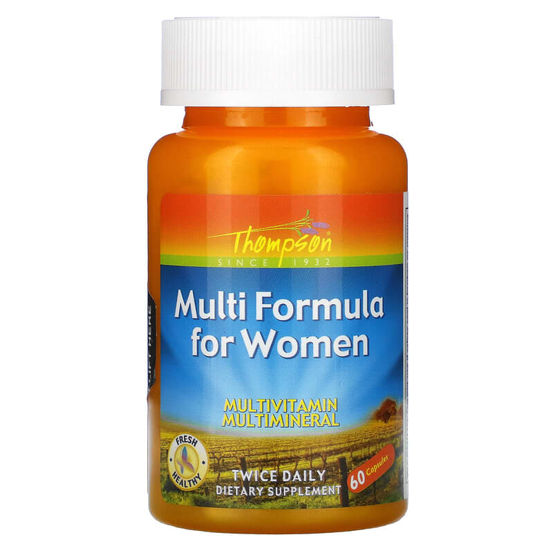 Thompson Multi Formula for Women 60 Capsules 8 Thực phẩm chức năng Thompson Multi Formula for Women 60 Capsules 031315195464