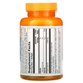 Thực phẩm bổ sung Thompson Pumpkin Seed Oil 1000 mg 60 Softgels 031315193231