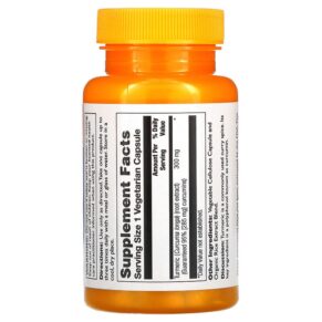 Thực phẩm bổ sung Thompson Turmeric Curcumin 300 mg 60 Vegetarian Capsules 031315196669