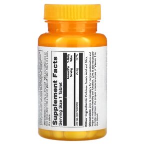 Thực phẩm bổ sung Thompson Zinc Picolinate 25 mg 60 Tablets 031315191053