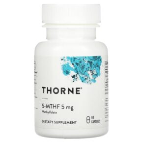 Thực phẩm chức năng Thorne 5-MTHF 5 mg 60 Capsules 693749132011