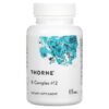Thực phẩm chức năng Thorne B-Complex #12 60 Capsules 693749112037