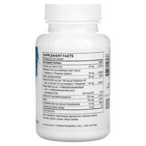 Thực phẩm bổ sung Thorne B-Complex #6 60 Capsules 693749106036