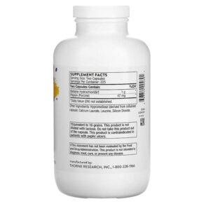 Thực phẩm bổ sung Thorne Betaine HCL & Pepsin 450 Capsules 693749004691