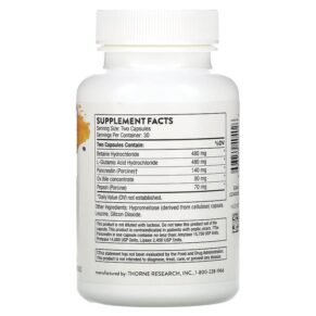 Thực phẩm bổ sung Thorne Bio-Gest 60 Capsules 693749404026